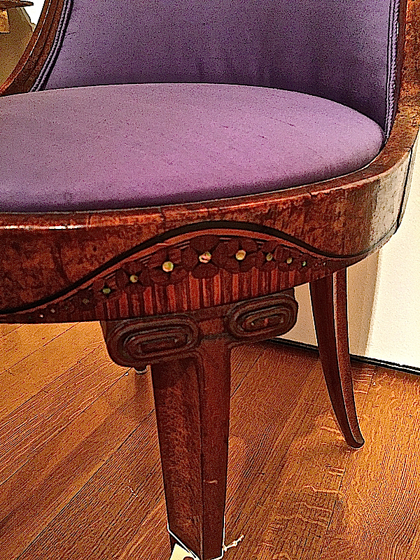 Maurice Dufrene chair at Christie's design auction
