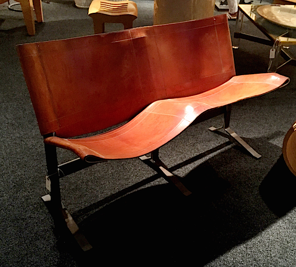 Max Gottschalk bench at David Bell antiques