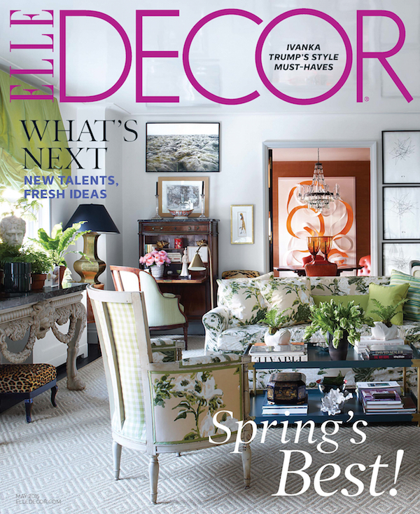 Glamour Goes Bold in an ELLE DECOR Sneak Peek