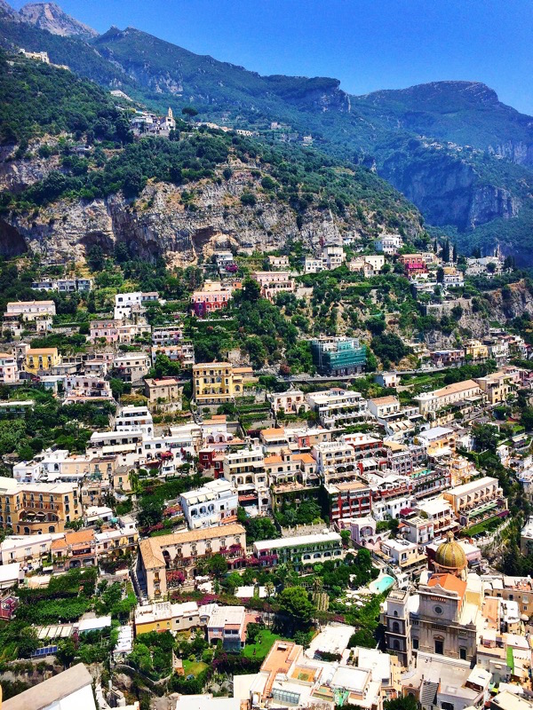 Maya Williams in Positano