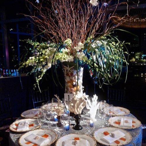 Meredith Hutchison Interior Design Orchid Dinner table