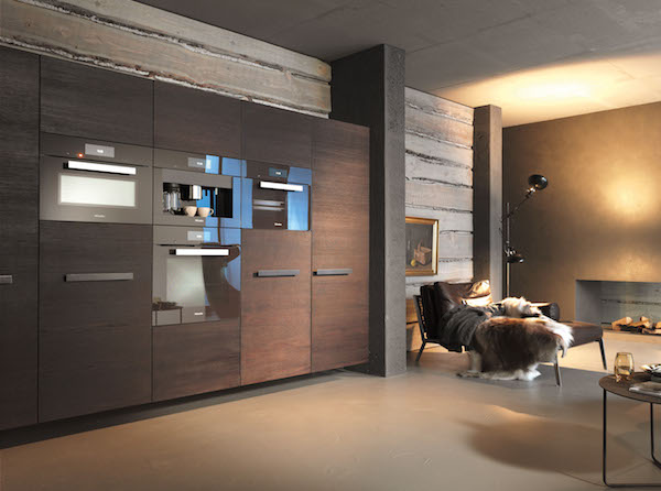 Miele Havana brown at the AD Home Design show