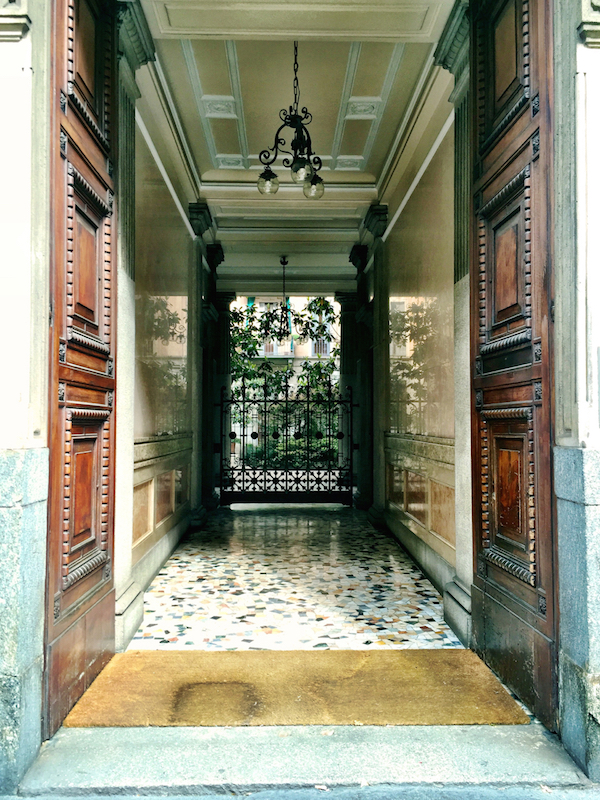 Milan doorway