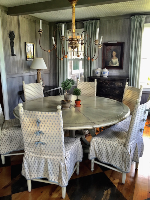 Nantucket House Tour dining room