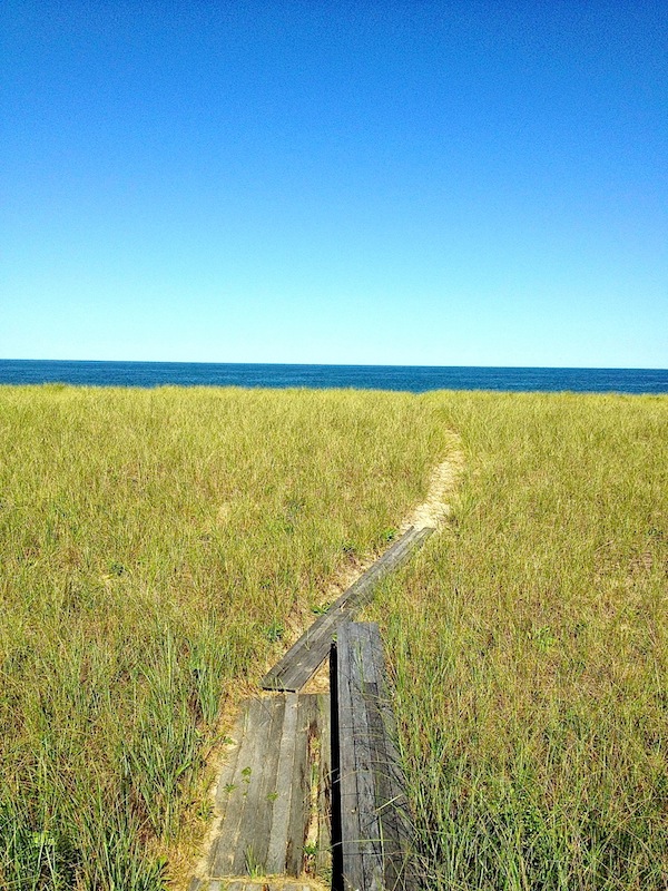 Nantucket beach walk