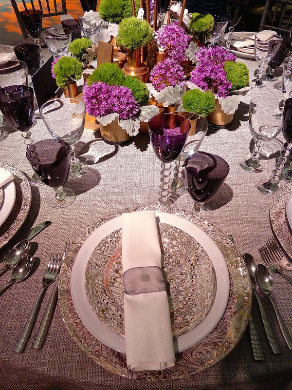 Nanz table at the Red Cross Red & White ball 2014