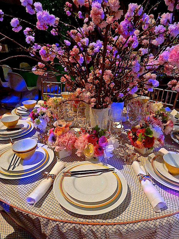 Nicole Gibbons Lenox Hill gala table