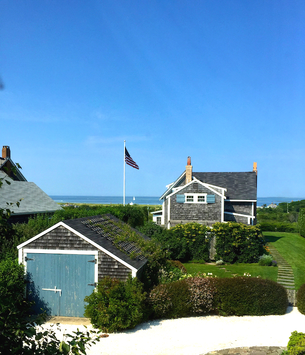 On the cliff in Nantucket