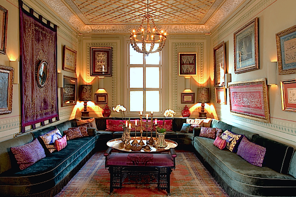 ottoman empire living room