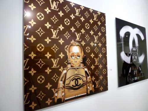 Louis Vuitton and Coco Chanel themed Lego Star Wars Artwork