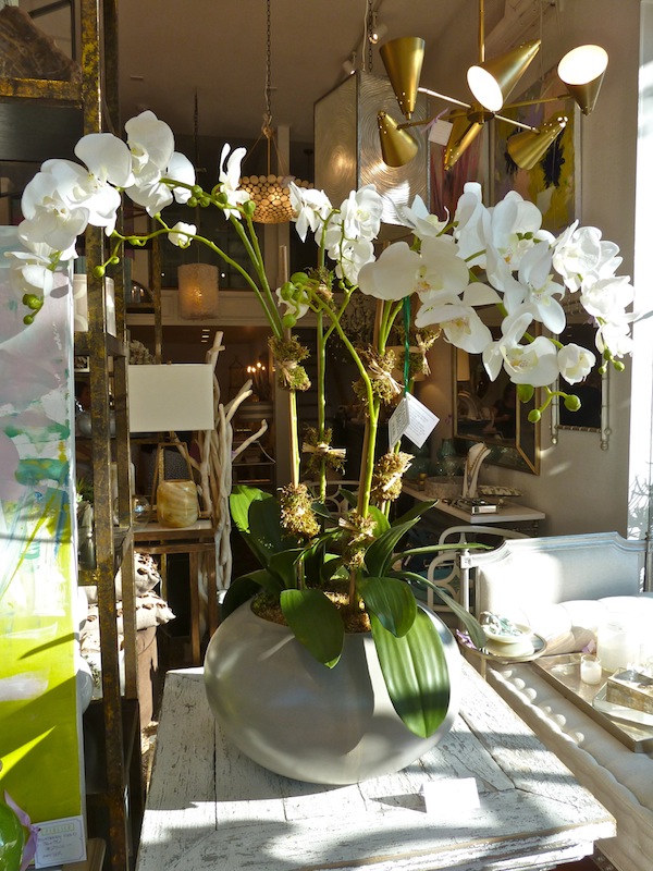 Diane James faux floral arrangement