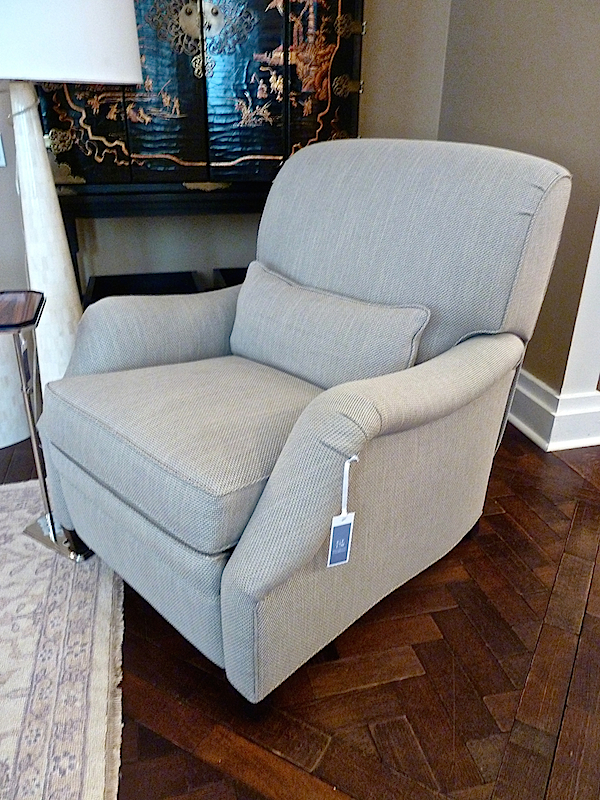 Edward Ferrell + Lewis Mittman Perrington Club recliner