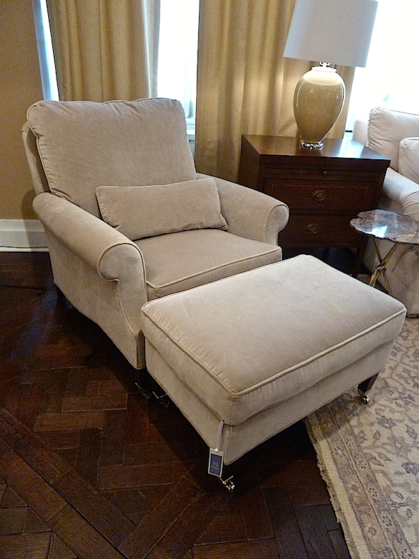 Edward Ferrell + Lewis Mittman Laughlin Club recliner