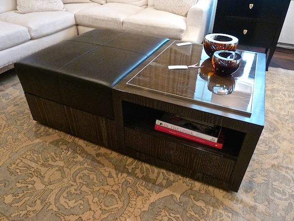 Edward Ferrell + Lewis Mittman Mercer Cocktail Ottoman