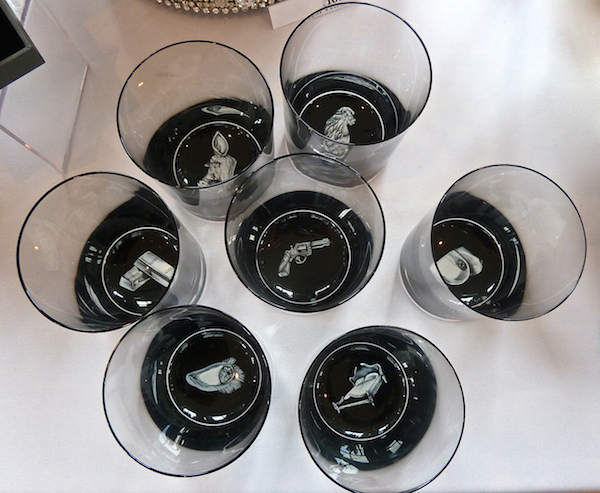 Lobmeyr 7 deadly sins tumblers from Michael C. Fina