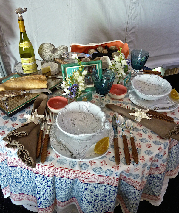 Best of the Beach at A Perfect Setting at the Nantucket Antiques Show