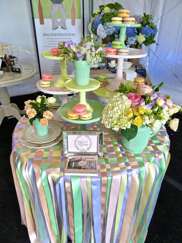 Milly & Grace table at A Perfect Setting at the Nantucket Antiques Show
