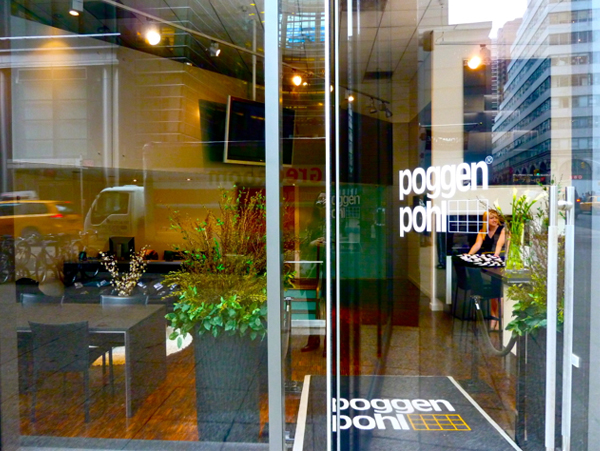 Poggenpohl NYC showroom seen on BlogTour