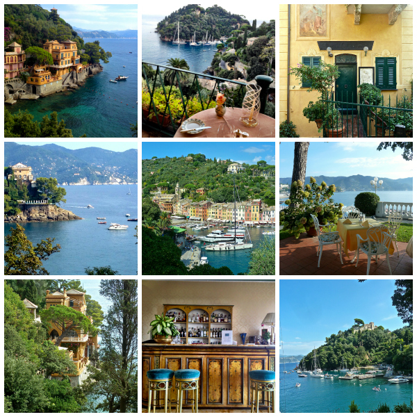 Italian Riviera collage