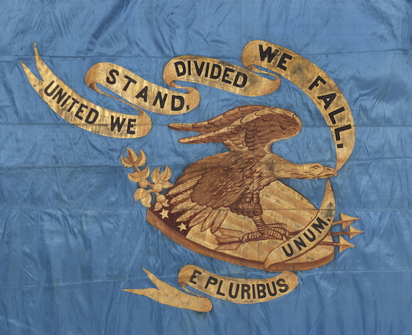 Regimental civil war flag form Jeffrey Bridgman