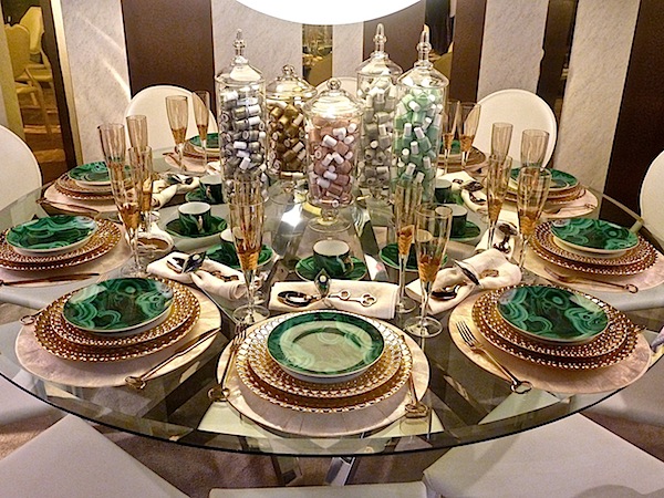 Robert Verdi for Essie Dining by Design table