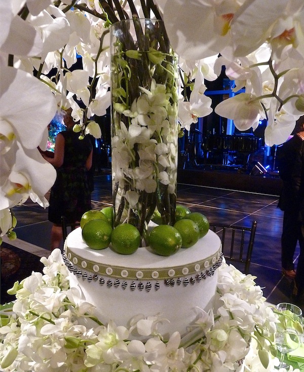 Roric Tobin for Geoffrey Bradfield at the NYBG Orchid Dinner