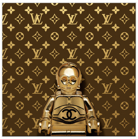 Dale May - Rainbow V3P0 / Louis Vuitton Pattern / Lego Star Wars