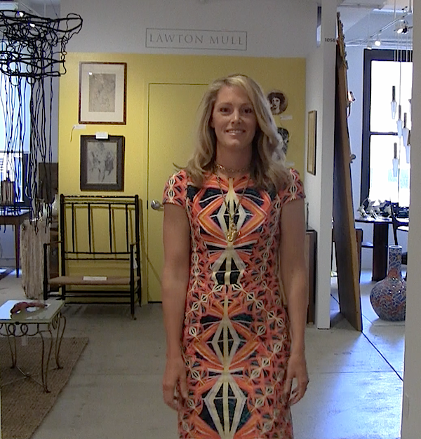 Sara Gilbane in Dressy Designers We Love video