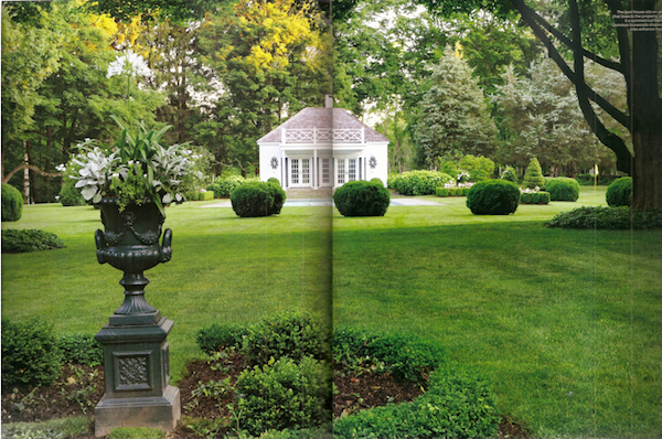 Donna Craft's Connecticut estate in Stacy Bass' book In the Garden