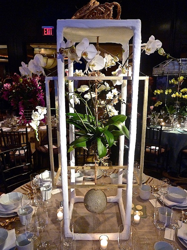 Shawn Henderson orchid dinner table