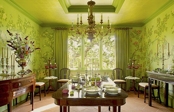 Suzanne Rheinstein dining room in Rooms for Living