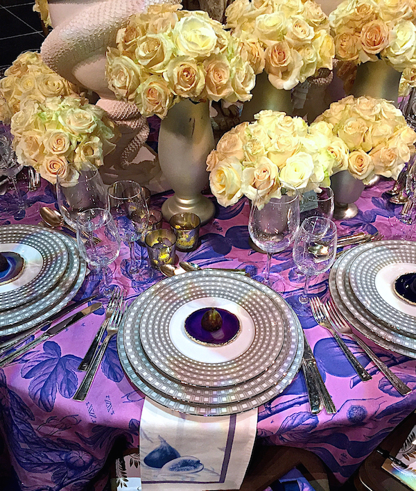 Tamara Stephenson detail at Lenox Hill Gala 2015