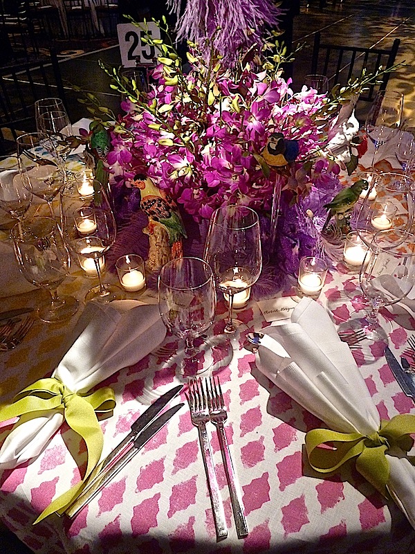 NYBG Orchid Dinner Tables - Quintessence