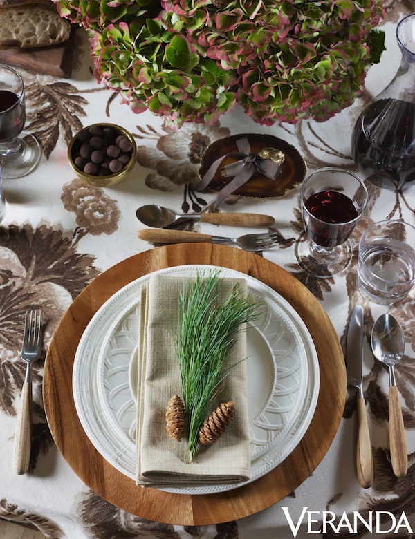 Rustic Chic New Year s Lunch with Aerin Lauder Quintessence