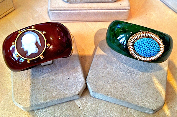 Verdura 75th anniversary collection cuffs