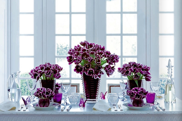 Violet for Baccarat holiday by Carolyne Roehm
