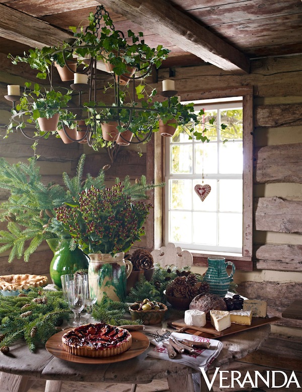 Rustic Chic New Year s Lunch with Aerin Lauder Quintessence