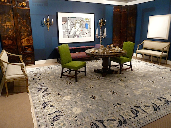 ann pyne for McMillen at Sothebys designer showhouse