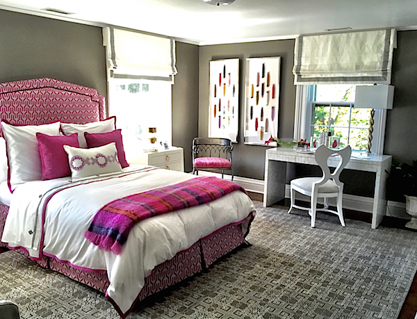 bedroom by Carey Karlan at Showhouse on the Green