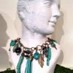 bohemiachic turquoise necklace