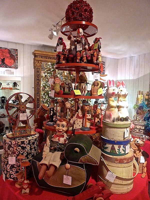 children's antiques at Antique and artisan center