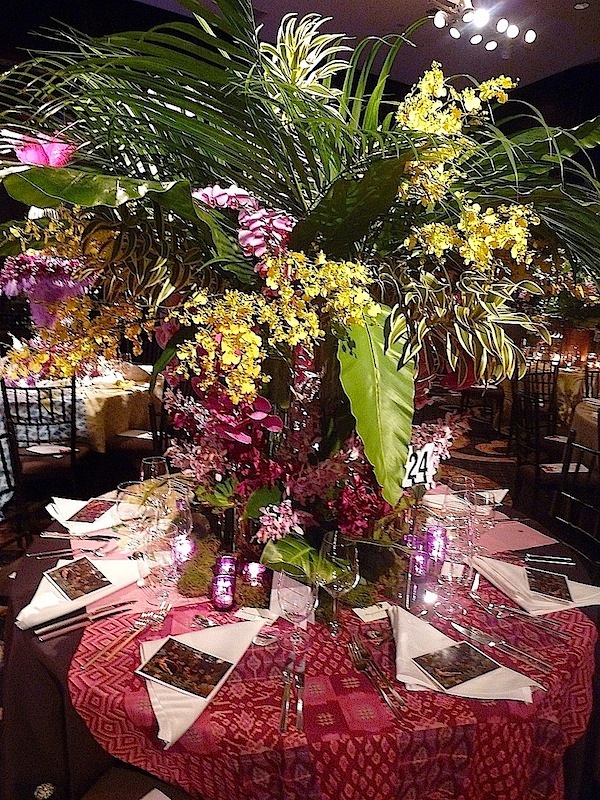 flower school new york orchid dinner table