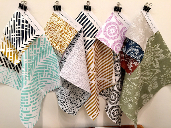 maresca textiles at the AD Home Design Show 2015