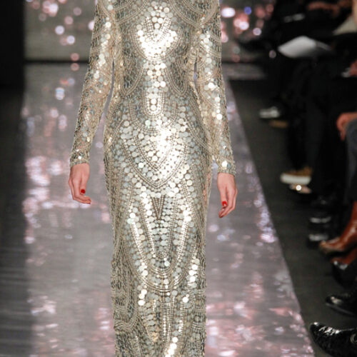 Naeem Khan gown for his Fall 2012 collection