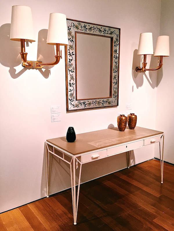 vignette at Christie's design auction