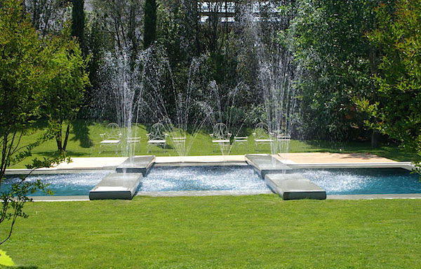 meditation pool at Bauer Hotel Villa F in Venice