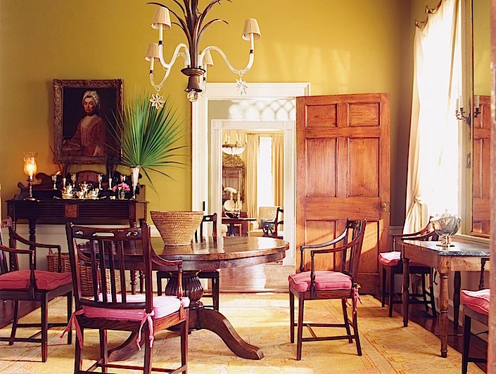 Amelia Handegan Rooms 1820s Greek Revival interior