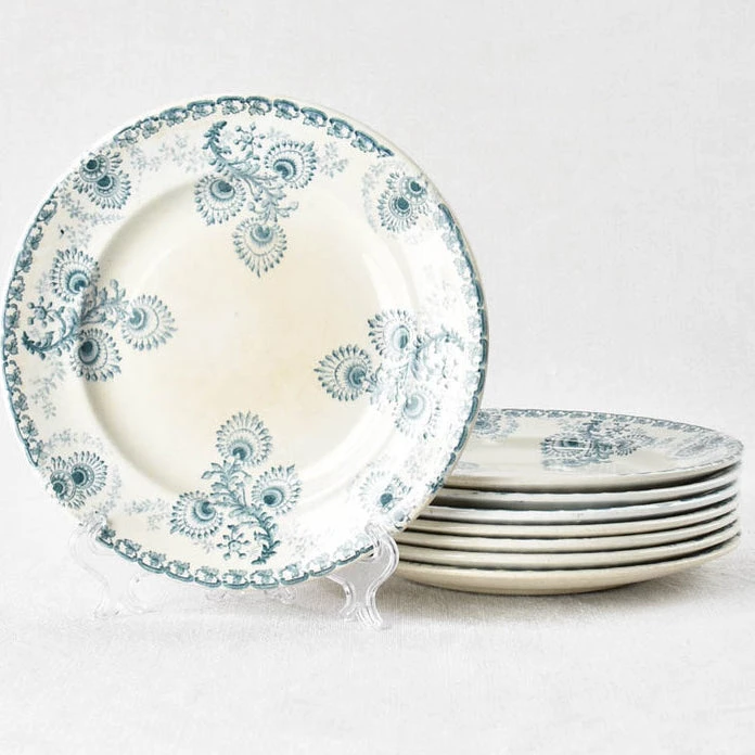 antique French plates
