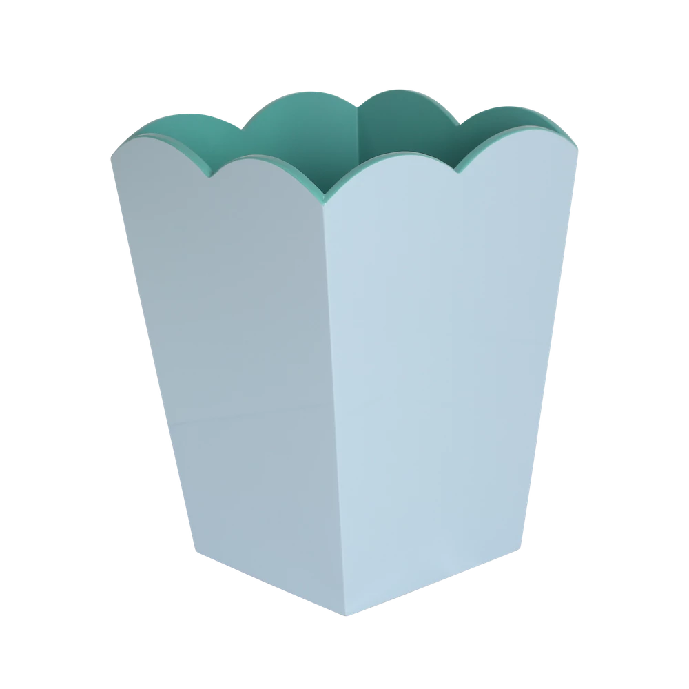 Lacquer Waste paper basket via Quintessence