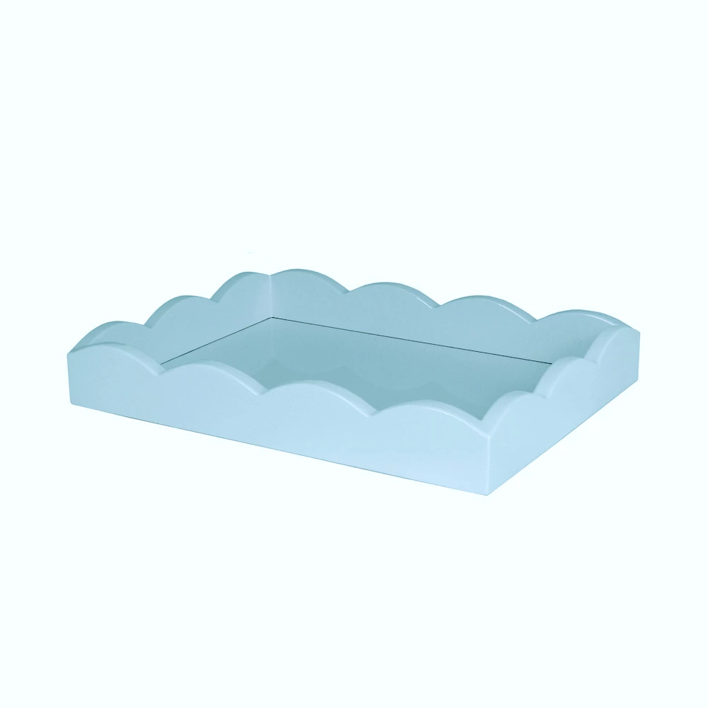 Scallop lacquer tray via Quintessence